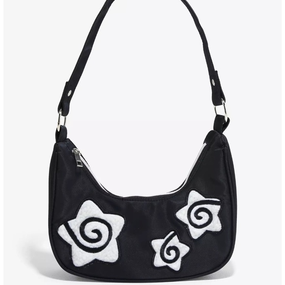 Sherpa Spiral Star Nylon Shoulder Bag Hot Topic NWT - Picture 1 of 5